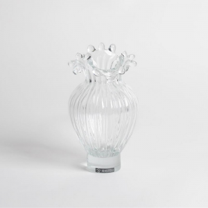 VASO VETRO ROYALTY ROBE D12,5 H19,5 cm