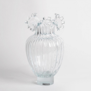 VASO VETRO ROYALTY ROBE D18,5 H30,5 cm