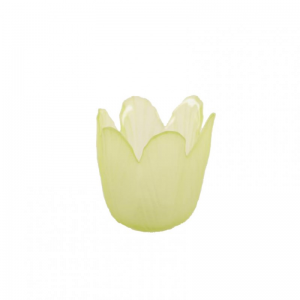 PORTACANDELA TULIP D7,5 H7,5cm - lime