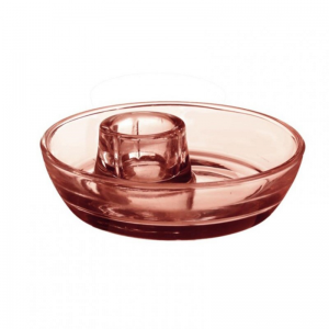 PORTACANDELA MILA D10 H6cm - rosso