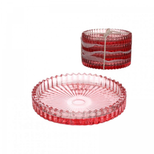 PORTACANDELA KATE vet.D10 H6,5 PZ4-pink