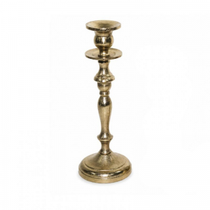 CANDELABRO ALLUMINIO H27 - raw gold