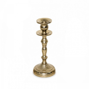 CANDELABRO ALLUMINIO H23 - raw gold