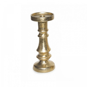 CANDELABRO ALLUMINIO H23 - raw gold