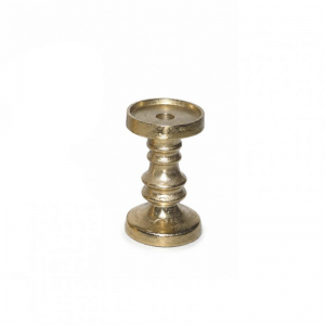 CANDELABRO ALLUMINIO H13 - raw gold