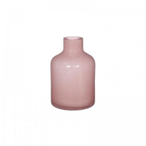 VASO VETRO LUPIN D10 H15 cm - lt. pink