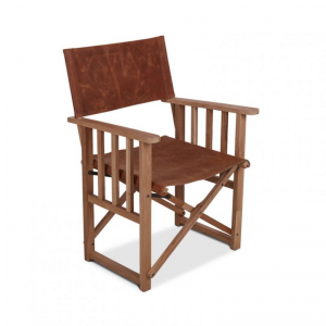 SEDIA REGISTA legno 60X70 H85 - brown