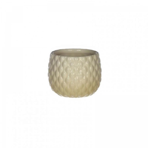 VASO BUBBLES D8,5 H6 cm - creme sand