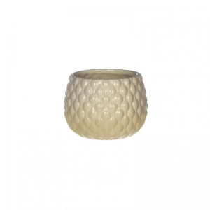 VASO BUBBLES D10,5 H9 cm - creme sand