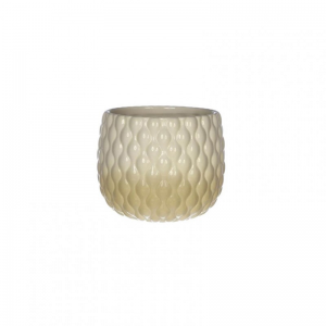 VASO BUBBLES D13,5 H11 cm - creme sand