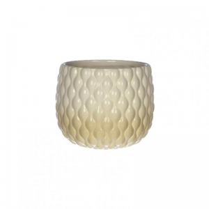 VASO BUBBLES D16,5 H13,5 cm - creme sand