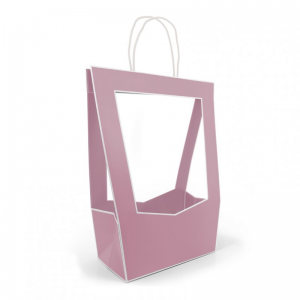 SACC.MEDAILLON MED.23XH38cm-5PZ-lilas