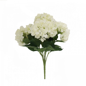 ORTENSIA BUSH 59CM OR -bianco *