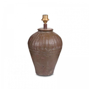 BASE LAMPADA Ricepot CERAM.25XH32-brown