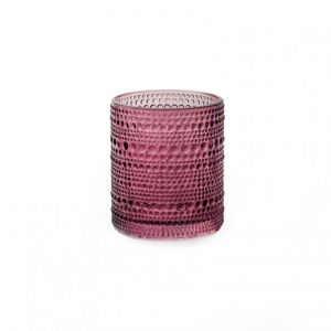 PORTACANDELA MIMIZAN D8 H9,5 cm - purple