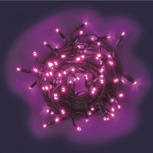 CATENA LUCI 360 MINILED ROSA 4+25,7mt