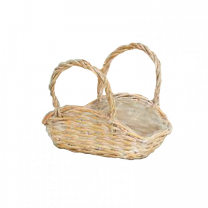 CESTO VIM RETT SBIANCATA 31X19 H11/23