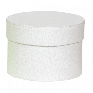 SCATOLA D9 H6,5 cm - white