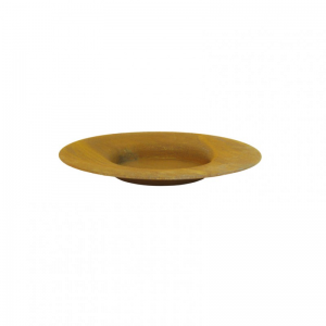 PIATTO METALLO D47 H5,5cm - rusty