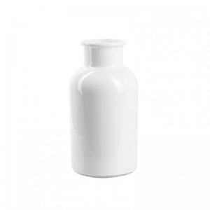 BOTTIGLIA BRAXTON D10 H20 cm-white shiny