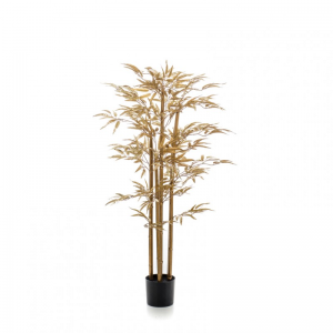 PIANTA BAMBOO CM 135 - gold