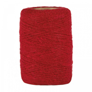 FILATO FIBRA RICICLATA 100MT - red