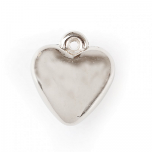 CUORE 2X2cm 115pz - silver