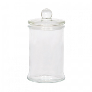 BARATTOLO VETRO D10 H18 cm