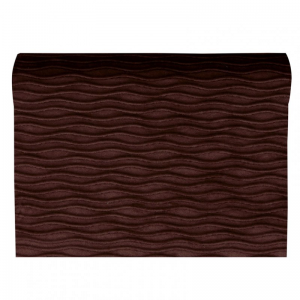 RUNNER VELVET WAVES 48CM 1,8MT - wine