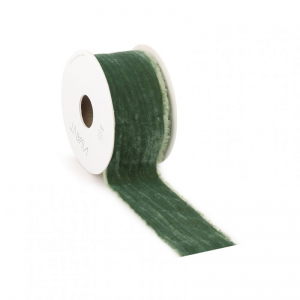 N/CRUSHED VELVET 50mm 5mt - smeraldo