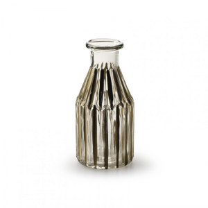 BOTTIGLIA SHOOT D7,5 H15 cm - righe oro