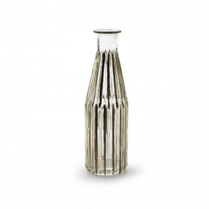 BOTTIGLIA SHOOT D7,5 H25 cm - righe oro