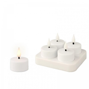 TEALIGHT LED pz 4 D4 H5,2 cm