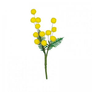 PICK MIMOSA C/FELCE H18,5 PZ10 MI-giallo