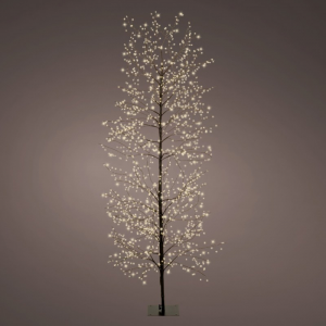 ALBERO MICRO LED D70 H180cm - black/warm