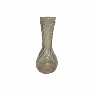 BOTTIGLIETTA VETRO D5 H12,5 CM -beige