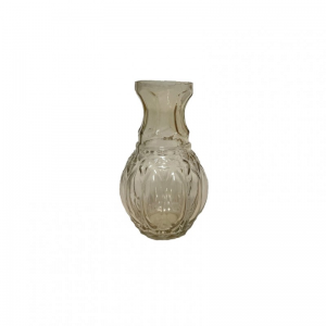 BOTTIGLIETTA VETRO D7,5 H12 CM -beige