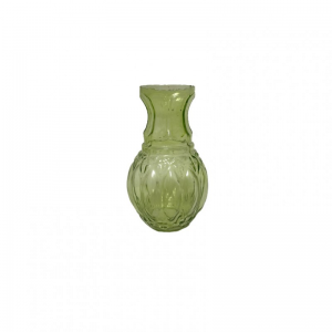 BOTTIGLIETTA VETRO D7,5 H12 CM -green