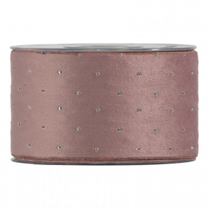 N/XMAS DIAMONDS 63mm 10mt - old pink