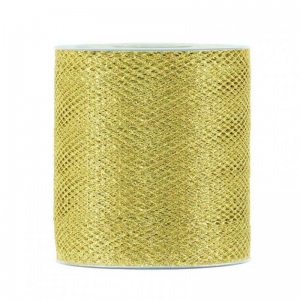 N/XMAS NET 63mm 30mt - gold