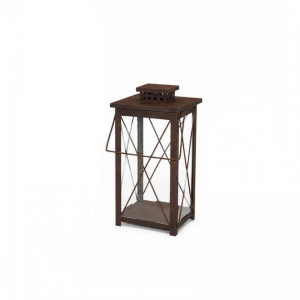 LANTERNA MET.28XH51CM - ruggine