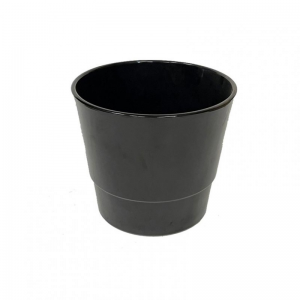 VASO CERAMICA D16 H14 CM -nero