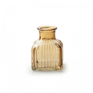 BOTTIGLIA VETRO NIM D6,5 H9cm - beige