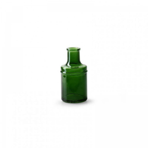 BOTTIGLIA VETRO SIMPLEX D7 H13cm - green