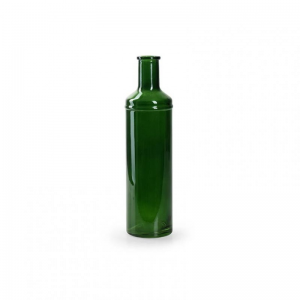BOTTIGLIA VETRO SIMPLEX D7 H24,5cm-green