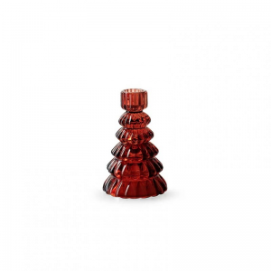 PORTACANDELA JET D8 H13 cm - red