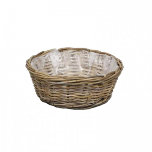 CESTO RATTAN D42 H16 - naturale