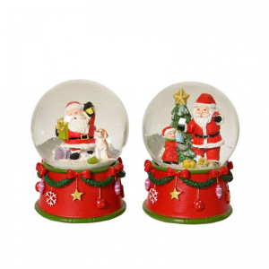 SFERA VETRO 2mod. D6,5 H9cm - red