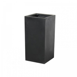 VASO FIBERSTONE 40X40 H80 - black