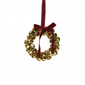 CERCHIO C/BUBBOLI in ferro D13 - gold